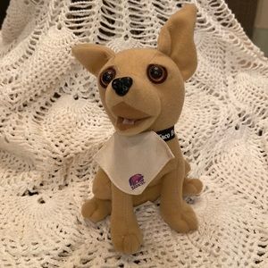 Taco Bell plush chihuahua dog